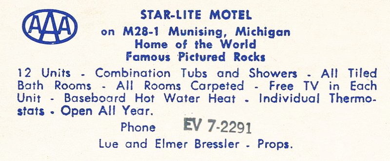 Superior Motel & Suites (Star-Lite Motel, Star Lite Motel) - Vintage Postcard